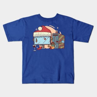 Christmas Computer Kids T-Shirt